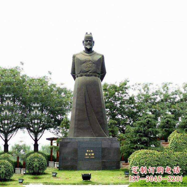 广西明太祖石雕塑像