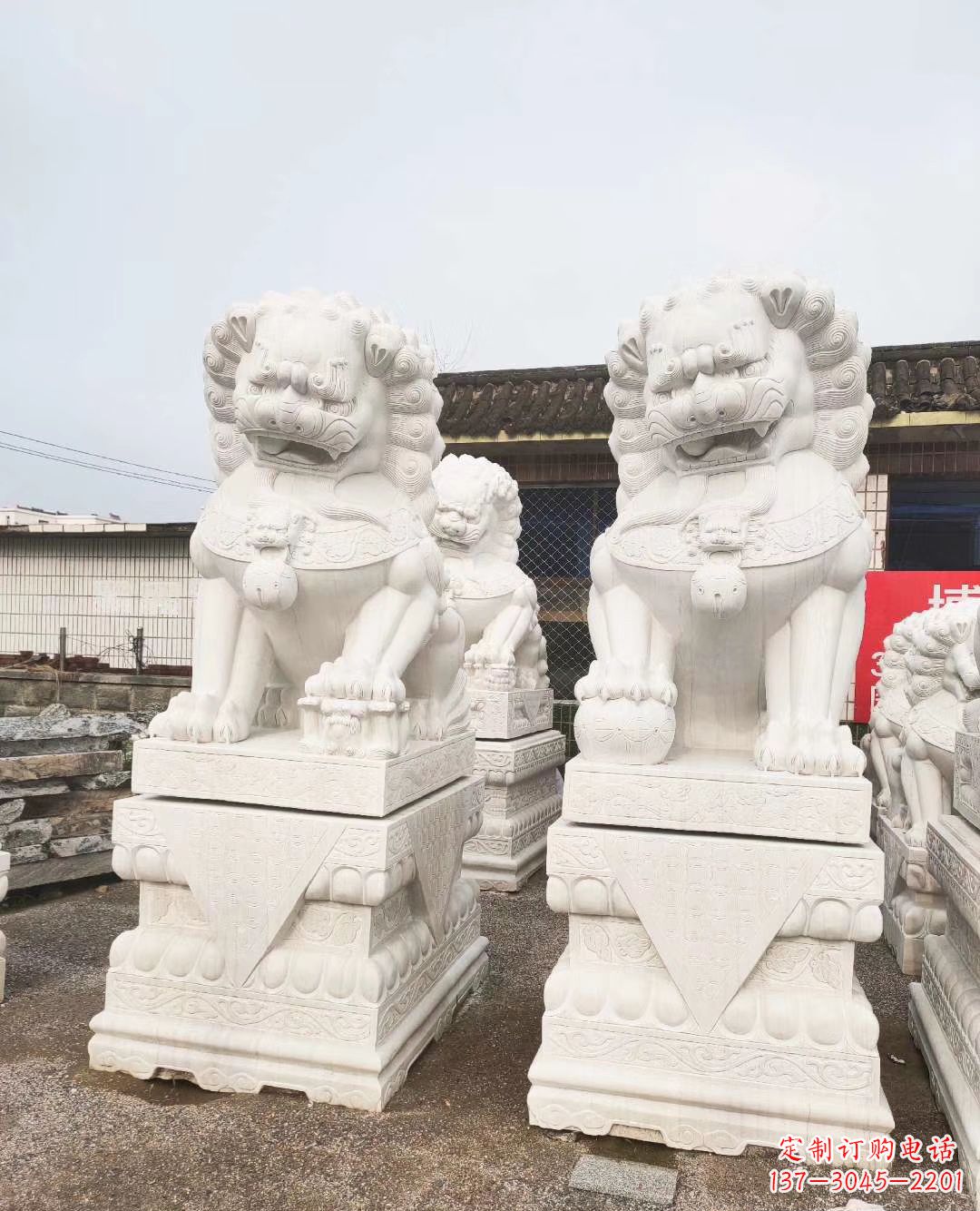 广西“璀璨夺目,玉狮雕塑惊艳登场”