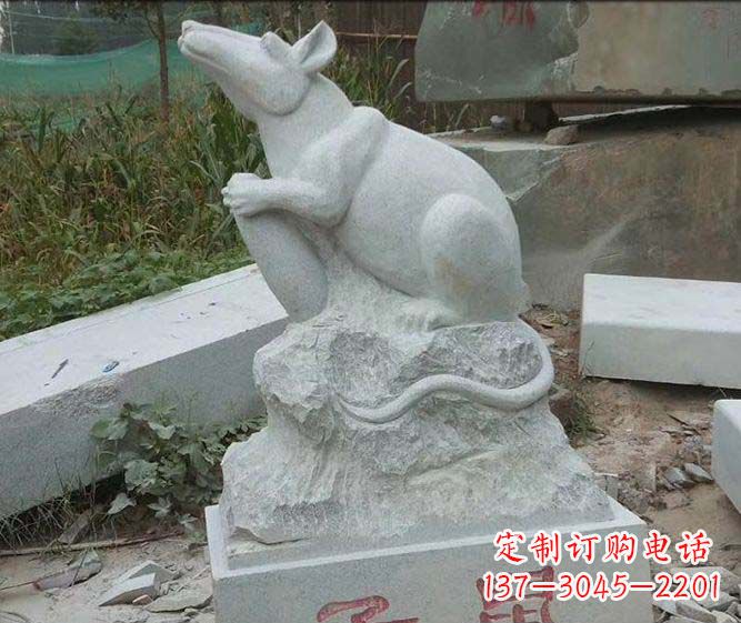 广西鼠之精美石雕