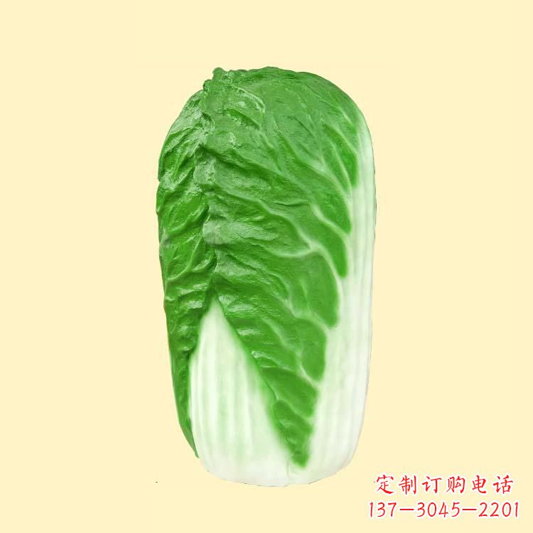 广西玻璃钢白菜雕塑