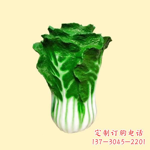 广西白菜精灵——艺术化的仿真果蔬雕塑