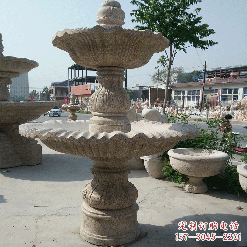 广西砂岩雕塑喷泉