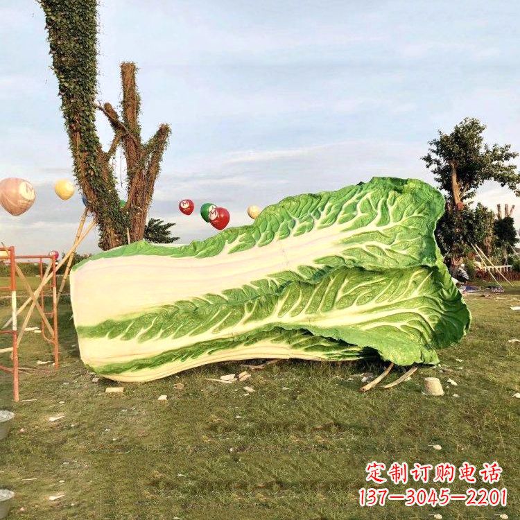 广西玉白菜雕塑