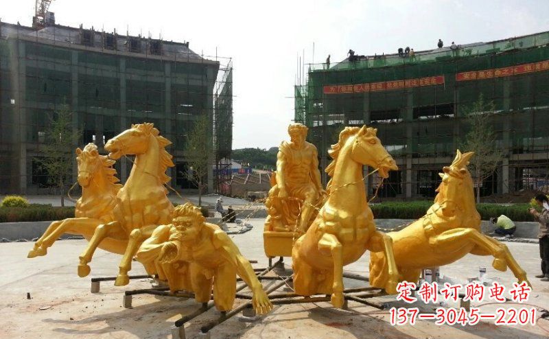 广西阿波罗玻璃钢景观雕塑