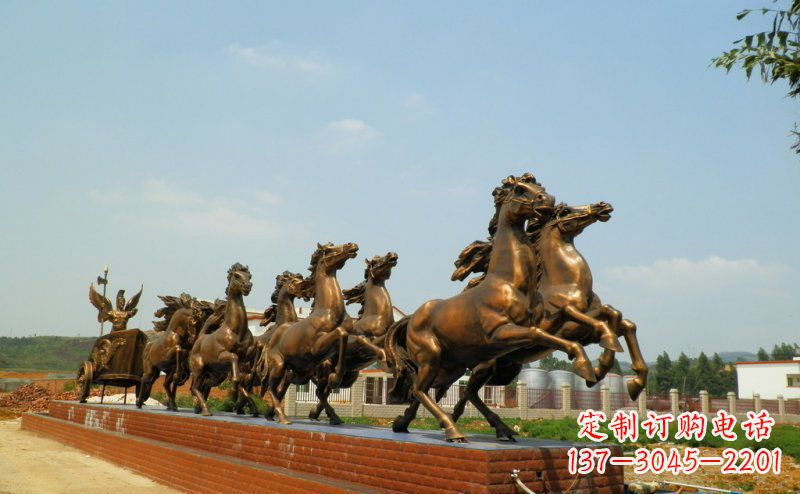 广西阿波罗·战车·铜雕