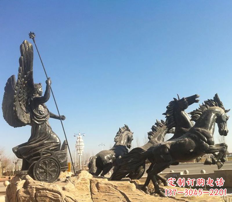 广西阿波罗铜雕景观装饰