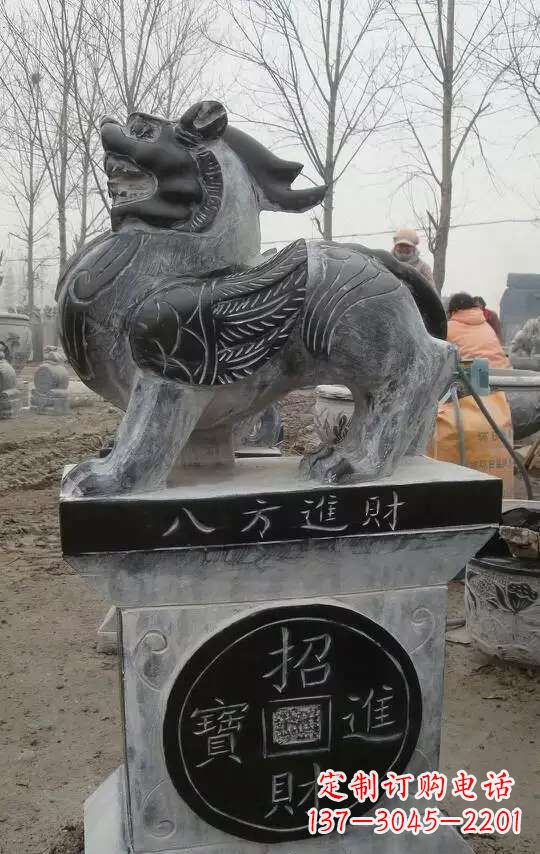 广西传承财运祥瑞的门墩