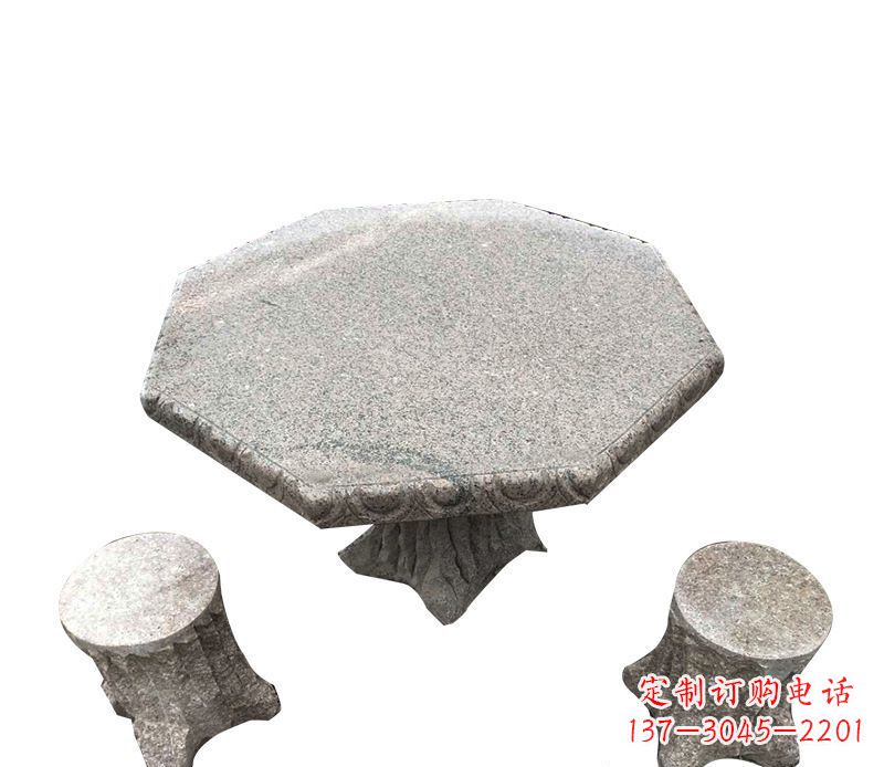 广西八角石桌凳系列