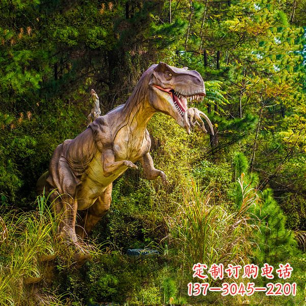 广西霸王龙动物园恐龙雕塑