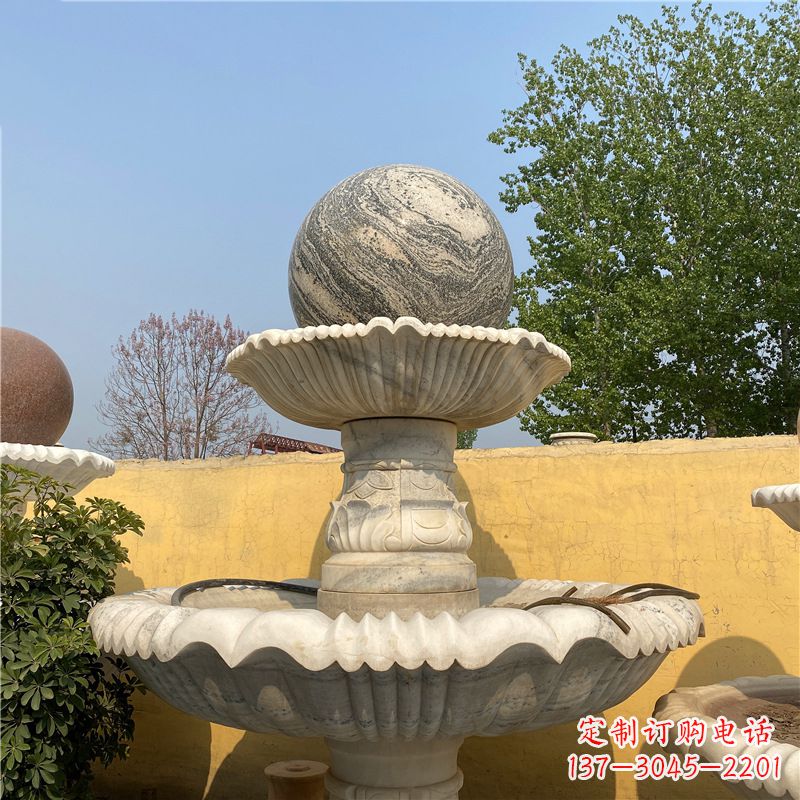 广西白龙石喷泉雕塑