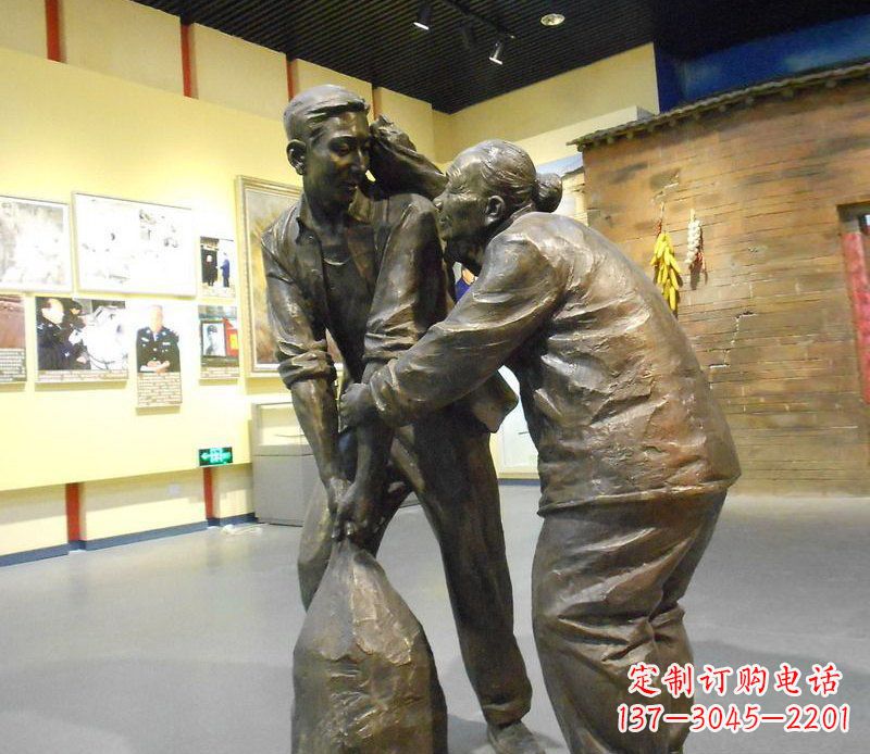 广西“护老铜雕”