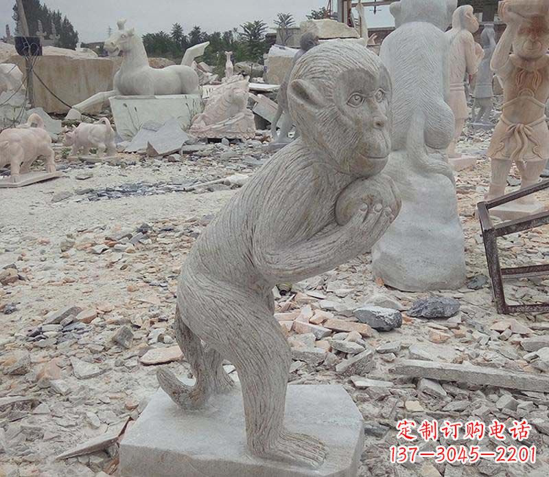广西新猴子雕像,传承古老传说
