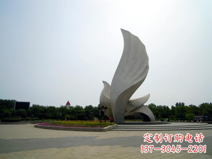 广西鸽子飞翔北戴河奥林匹克公园精美雕像