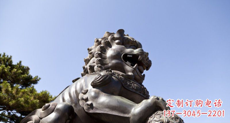广西新精美铜质狮子雕塑