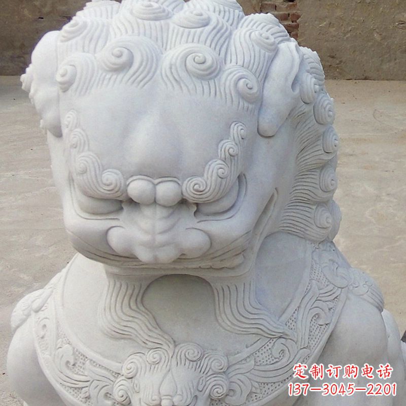 广西“狮子之美”展现石雕艺术的精美