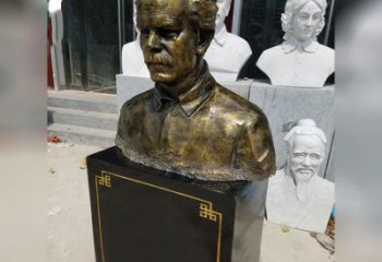 广西白求恩胸像荣耀中国历史精神