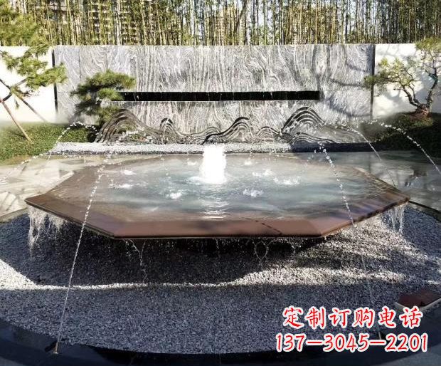 广西室内艺术假山装饰
