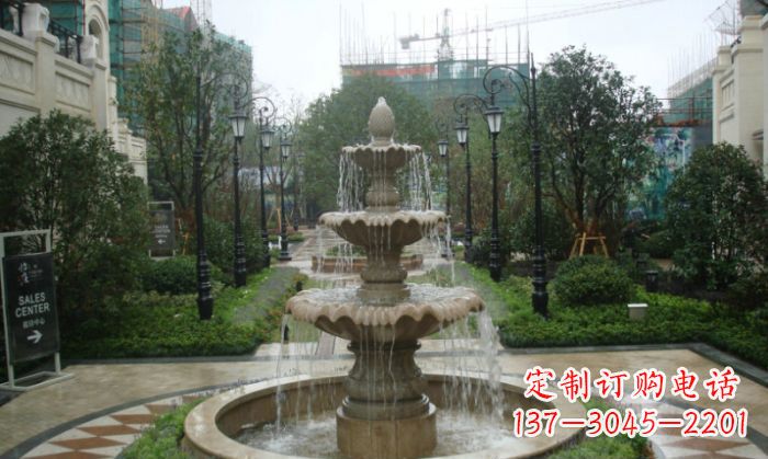 广西艺术喷泉石雕
