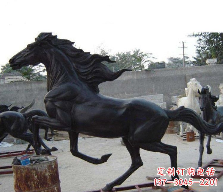 广西马铜雕塑,让你的别墅景观更加生动
