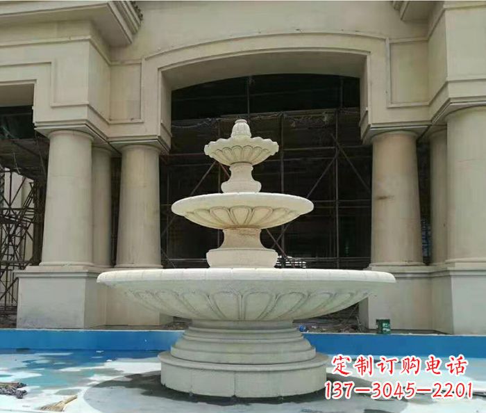 广西别墅景观多层喷泉石雕 (3)