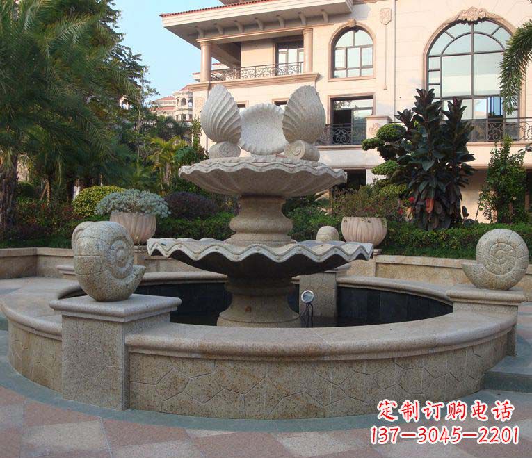 广西新款室外喷泉装饰景观石雕