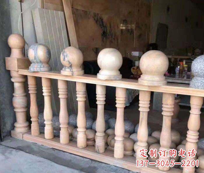 广西新一代景观晚霞红石栏杆