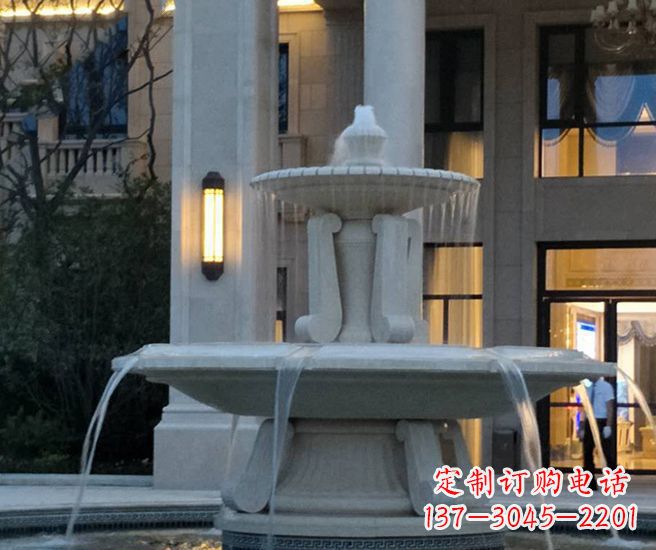 广西精美喷泉石雕