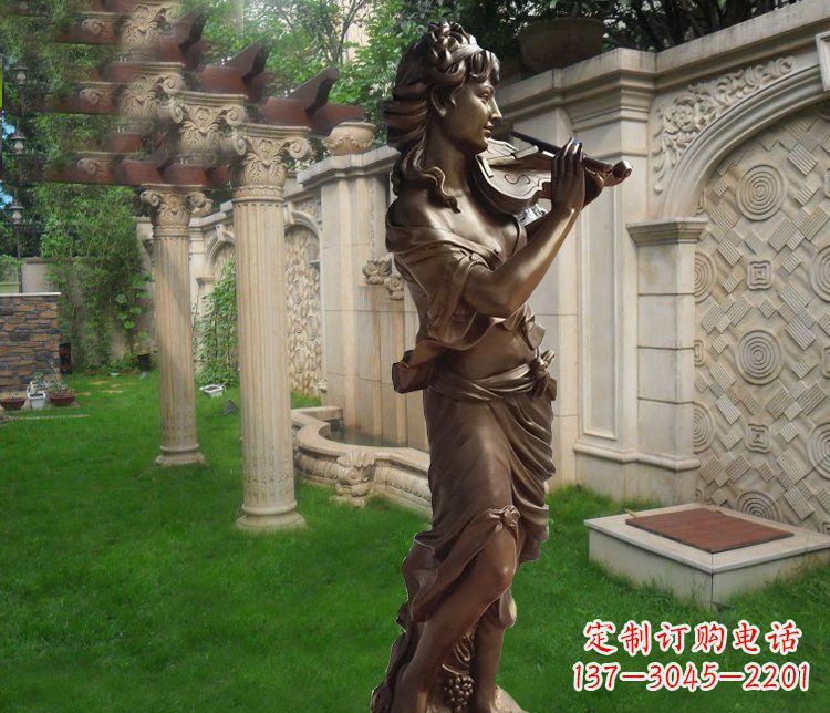广西玻璃钢女人雕塑