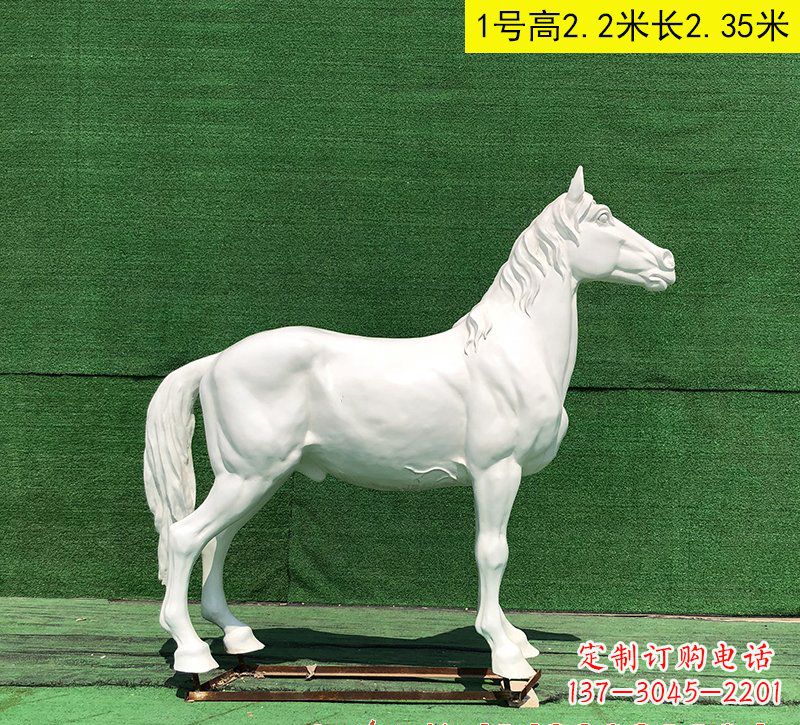 广西玻璃钢马雕塑——精美的艺术品