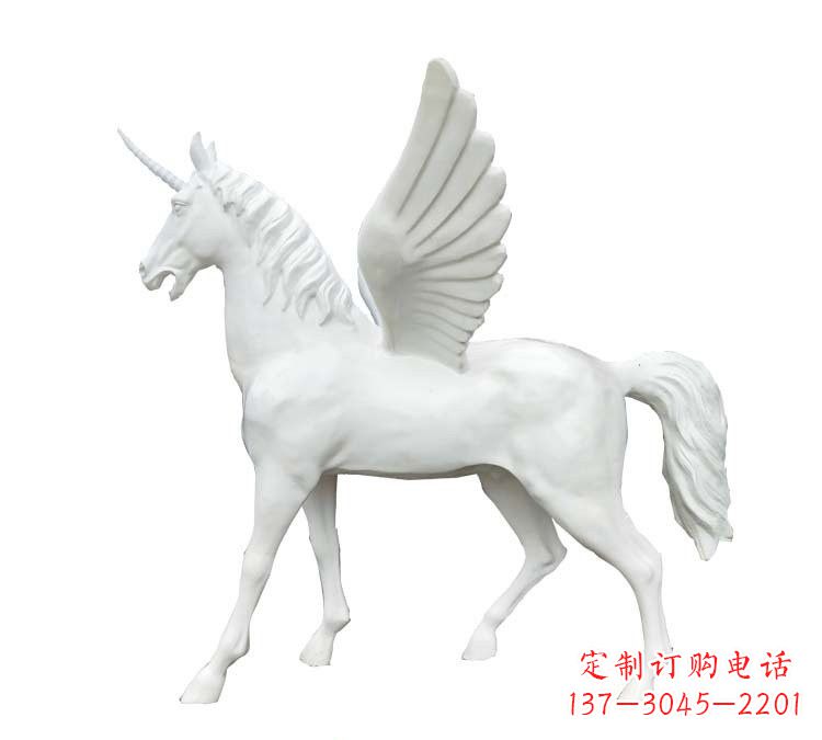 广西玻璃钢马雕塑