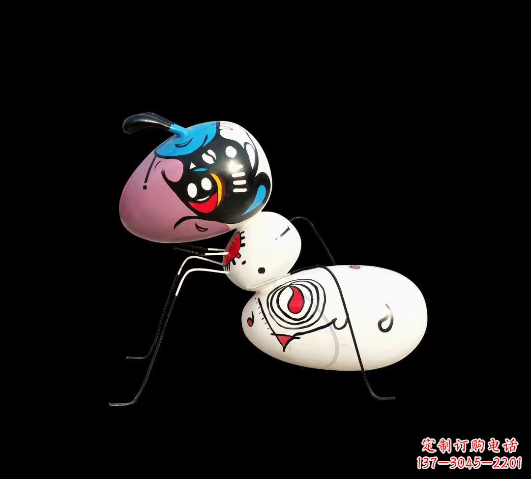 广西精美玻璃钢蚂蚁雕塑