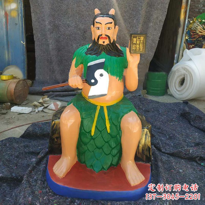 广西神农雕像的艺术之美
