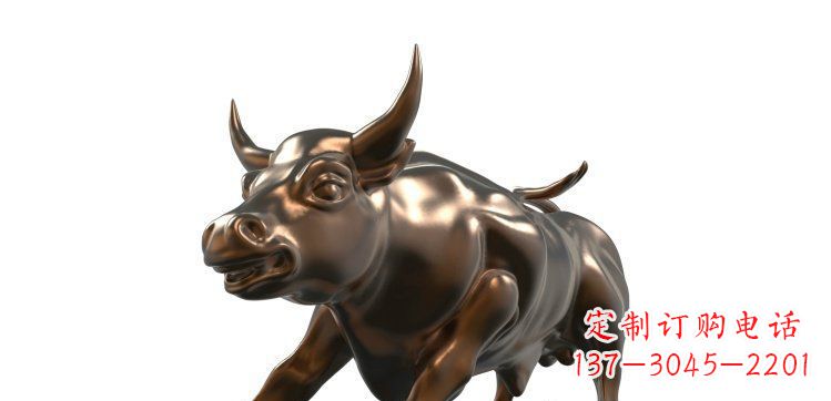 广西玻璃钢仿铜牛公园动物雕塑视觉盛宴