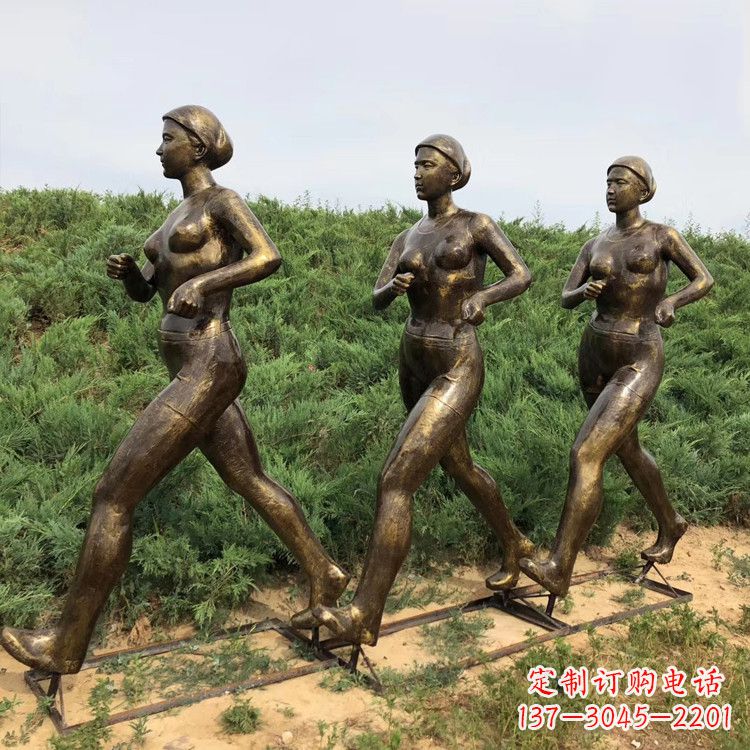 广西玻璃钢仿铜女人雕塑精致细腻的艺术品