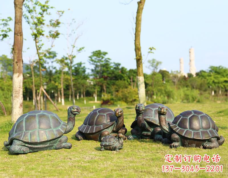 广西玻璃钢乌龟雕塑——融合古典和现代的精美杰作
