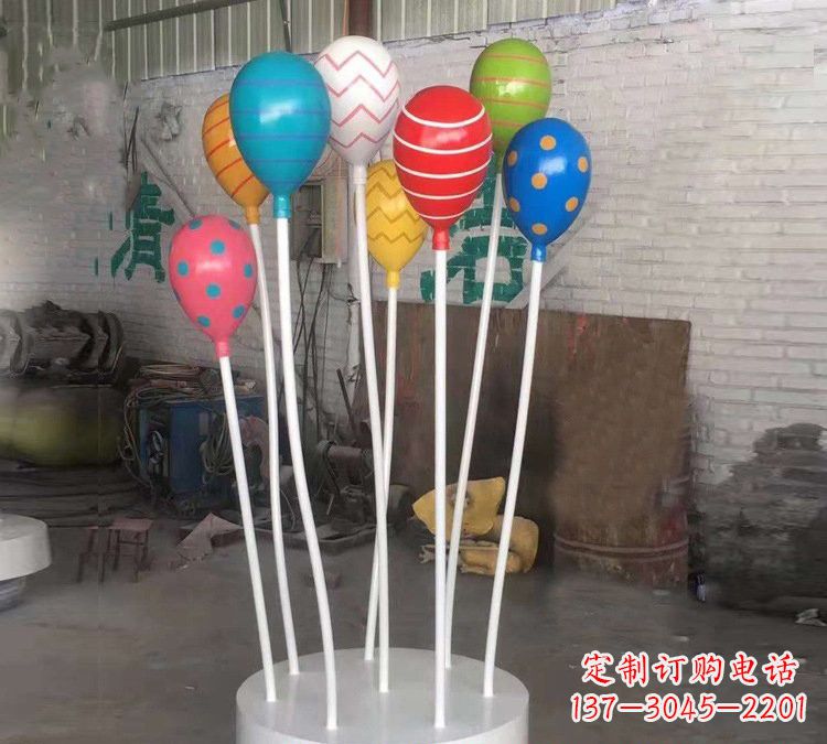 广西玻璃钢仿真气球雕塑——精美绝伦