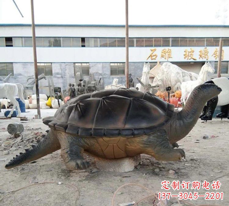 广西玻璃钢乌龟雕塑——精致美丽的艺术品