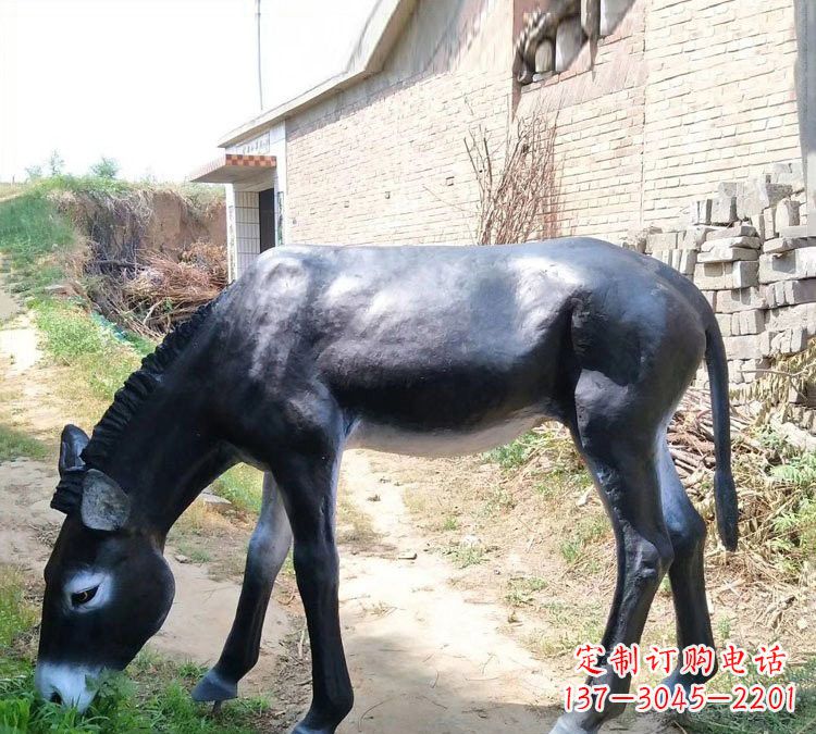 广西玻璃钢雕刻毛驴,传承传统文化