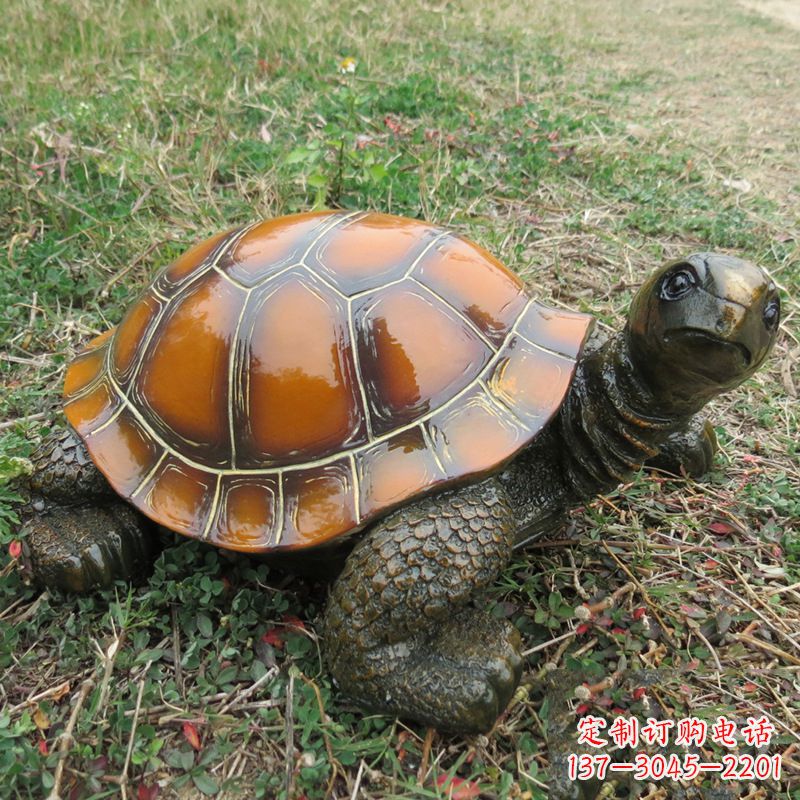 广西玻璃钢制乌龟雕塑——艺术的精美呈现