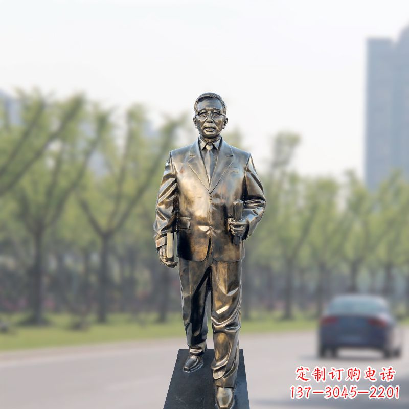 广西华罗庚雕塑传承与现代化