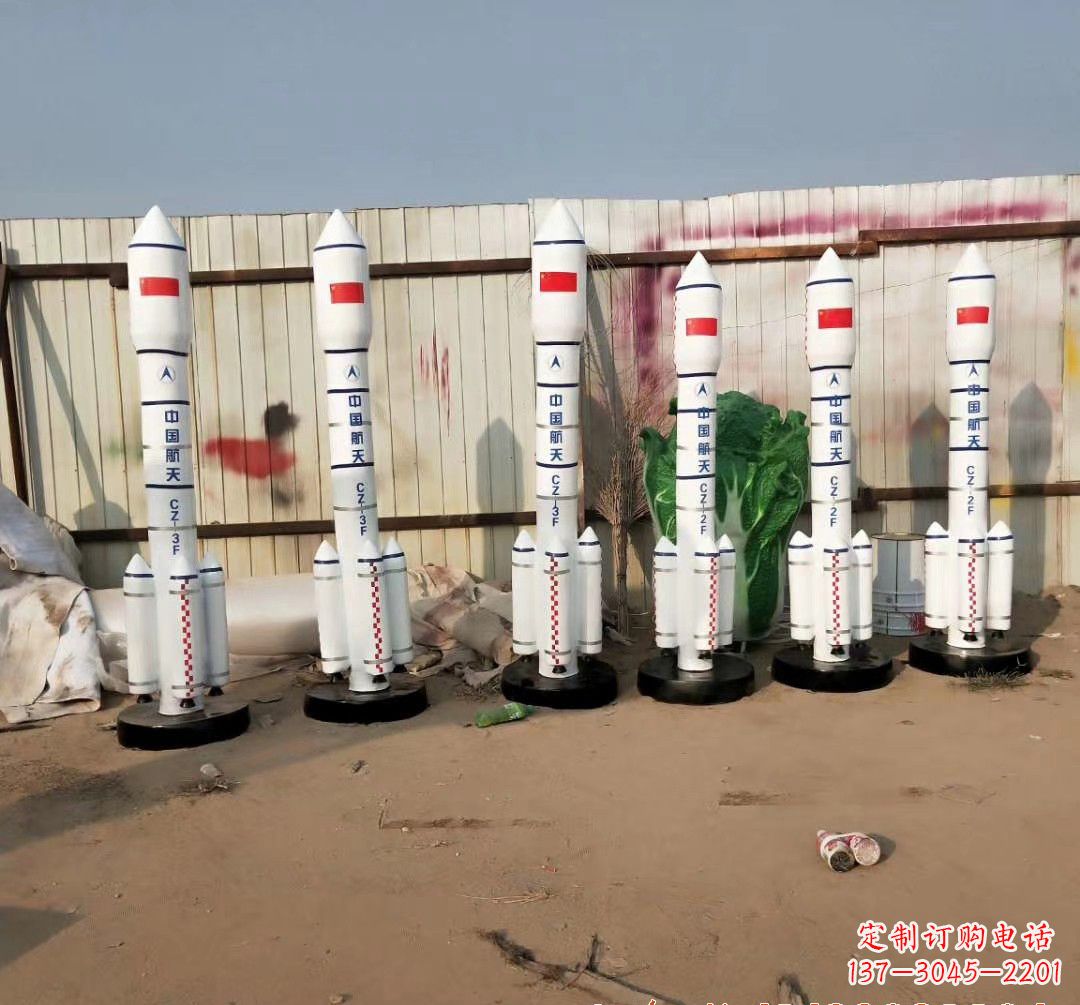 广西火箭雕塑现代景观艺术的精彩绽放