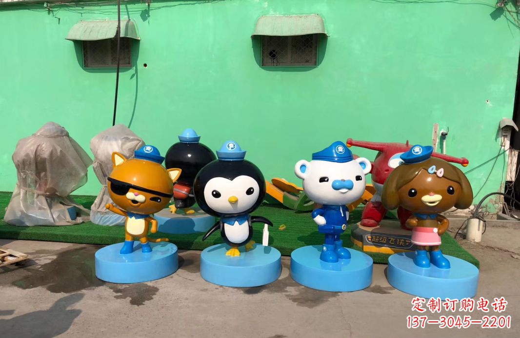 广西玻璃钢动物雕塑公园精美雕塑让你置身丛林