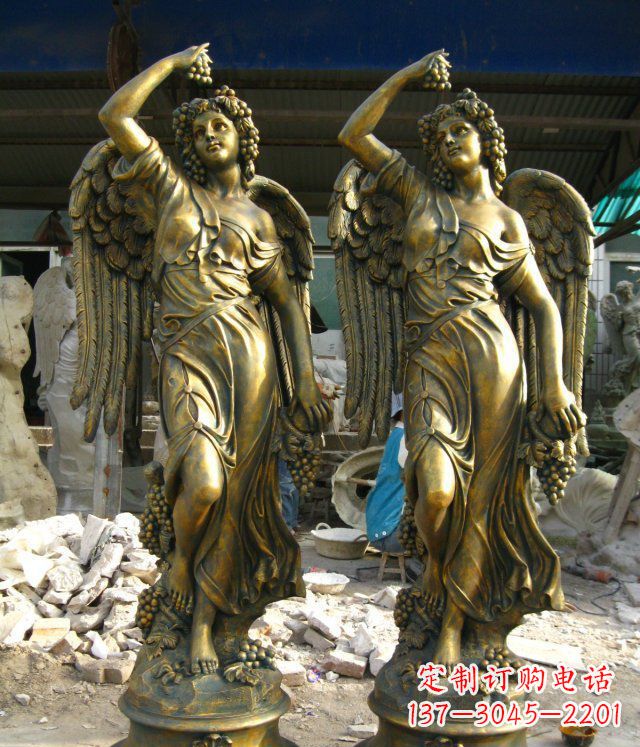广西玻璃钢四季女神——精美雕塑艺术