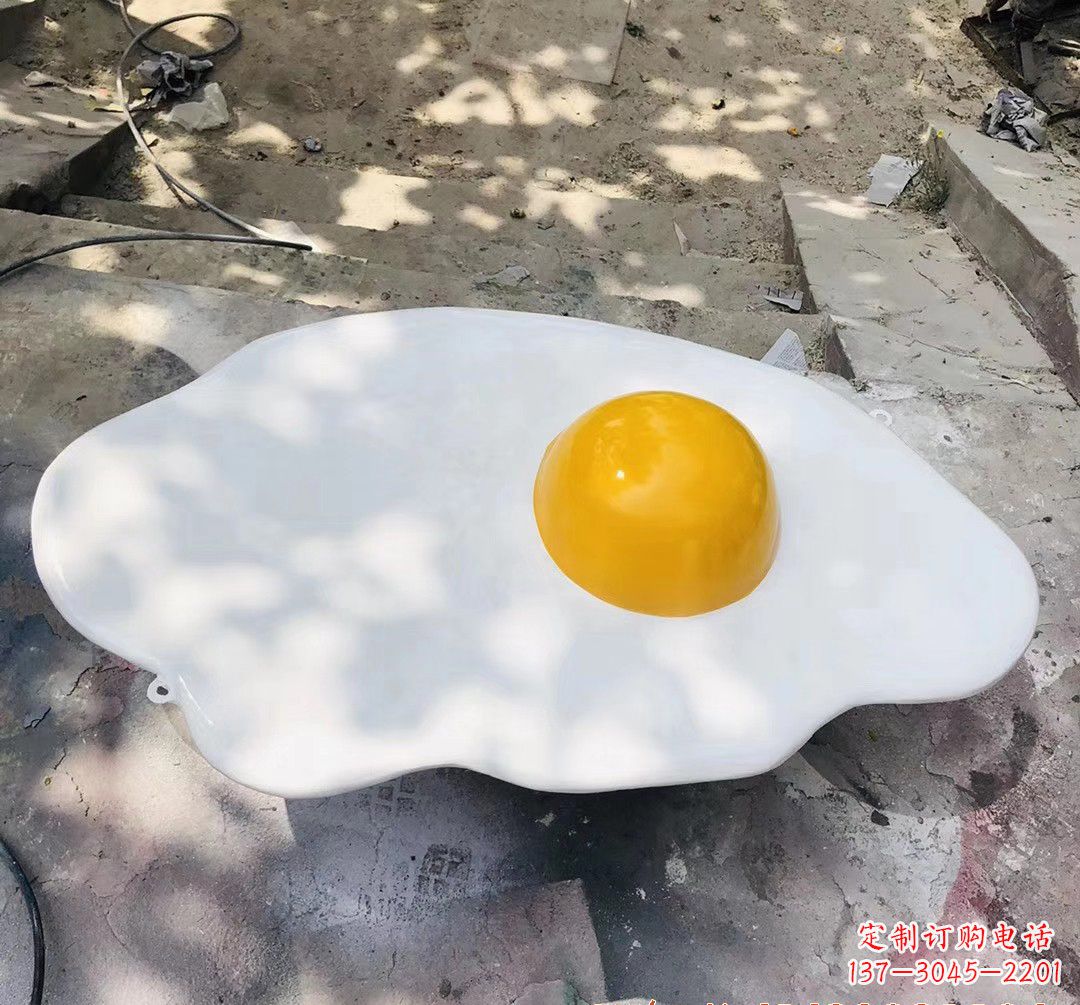 广西玻璃钢鸡蛋雕塑——精美绝伦