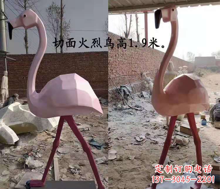 广西玻璃钢仙鹤雕塑——灵动的艺术美学