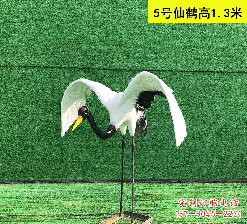 广西仙鹤雕塑经典之美