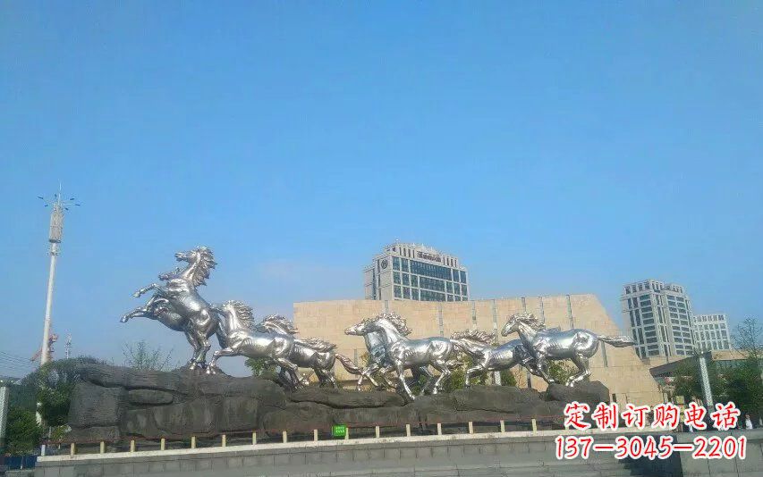 广西不锈钢动物雕塑精美的艺术品