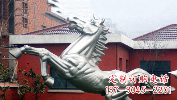 广西不锈钢奔马雕塑展现力量与美感