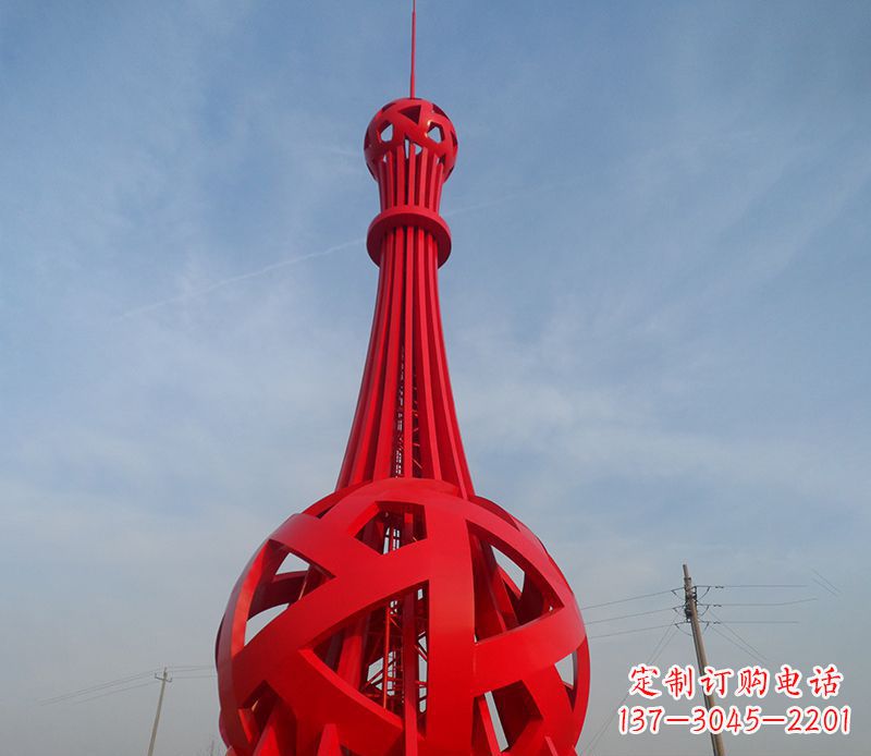 广西不锈钢避雷针雕塑艺术的守护者