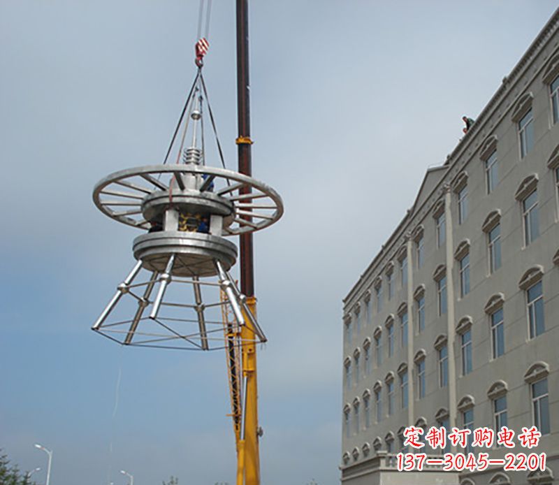 广西不锈钢避雷针雕塑一种古老又充满现代感的艺术